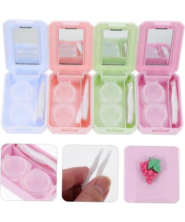 Partykindom 20 STK Contact Lens Storage Set - Plastic & Glass Containers for Easy Travel & Lens Organization - Buy Online on GoSupps.com