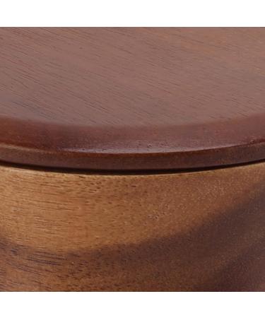 Zooke Men's Wooden Shaving Brush Bowl - Portable Non-Stick Shaving Mug with Lid for Foam & Travel - Buy Online on GoSupps.com