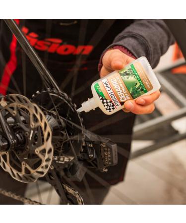 Finish Line Ceramic WET Bike Chain Lube 4oz - Long-Lasting Drip Squeeze Bottle - Buy Online on GoSupps.com