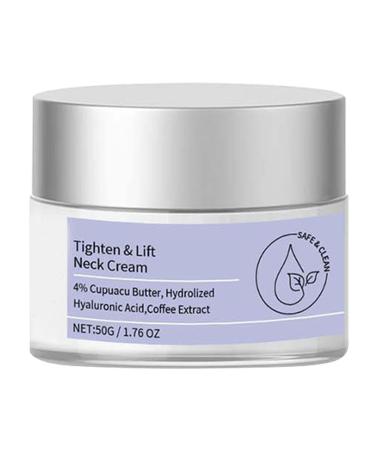 Neck Firming Cream Tighten & Lift Firming Neck Cream Tightening Lifting Sagging Skin Tighten and Lift Neck Cream for Crepey Skin Skin Care Moisturizer Face Cream-50ml/1.7 oz 50G*2