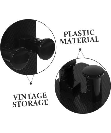 Buy Buguuyo 4-Piece Men's Razor Set | Safety Razor Stands & Shaving Accessories | Black Compact & Stylish - Buy Online on GoSupps.com