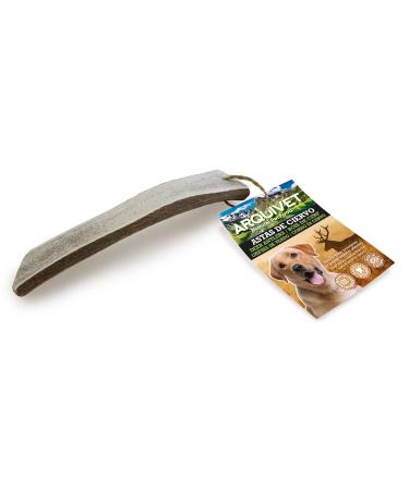 Arquivet Deer Antler for Dogs, 100% Natural, Dog Teething Ring, Hypoallergenic, Deer Antler, Dog Teething Toy, M (51-80 g)