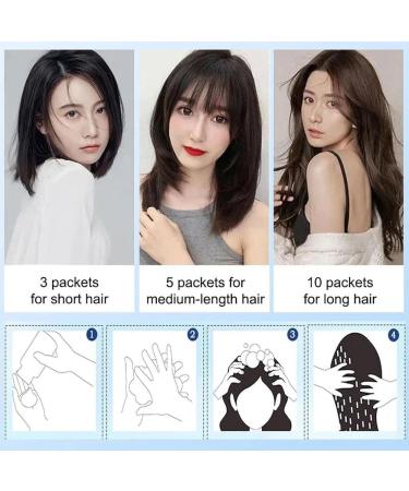BaBound Miao Ethnic Plant Extract Bubble Hair Dye Cream Bubble Dye Hair Care 3 In 1 Plant Bubble Hair Dye Shampoo Hair Dye Shampoo For Women Coffee - Buy Online on GoSupps.com
