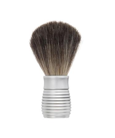 Razor Brush for Beard Care | Practical Hair & Beard Brush | Matt Silver Shaving Tool for Men - Buy Online on GoSupps.com
