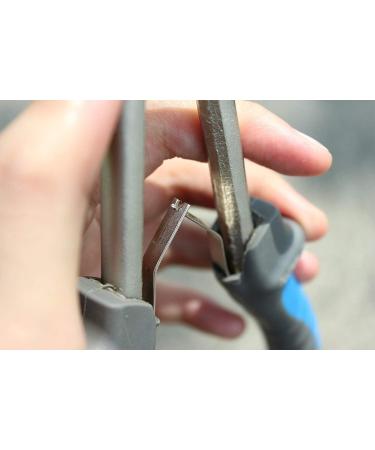 JC 11 Long Nose Fishing Pliers | Stainless Steel Hook Remover Tool with Spring-Assisted Handle - Buy Online on GoSupps.com