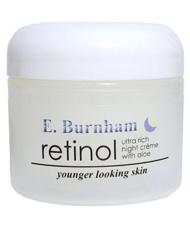 E. Burnham Retinol Ultra Rich Night Cr me with Aloe 2 Oz. - Facial Night Cream Moisturizer