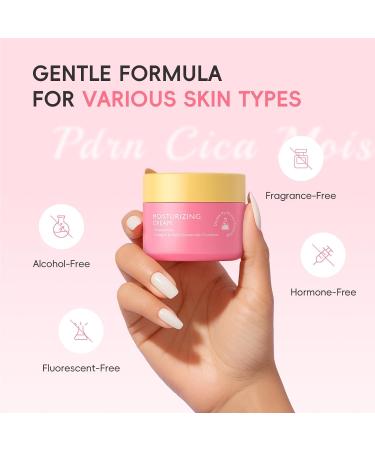 CLY AMS Centella Moisturizing Cream Rejuvenating Cream with Collagen Lightweight Hydrating Plump Skin | Anti-Aging Cream for Glass Glow Elasticity | Korea Skincare for All Skin Typles 1.06 Oz - Buy Online on GoSupps.com