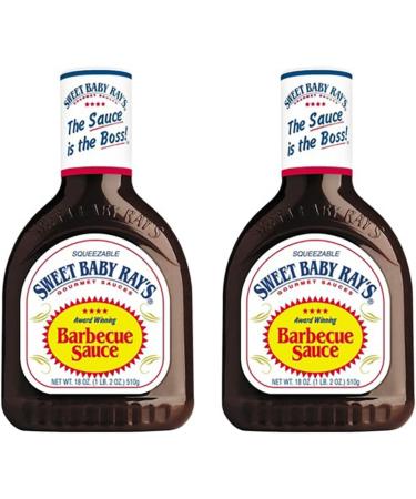 The Bramble Bay Sweet Baby Ray's Original Lot de 2 sauces barbecue gourmandes parfaites pour les recettes familiales 510 g - Buy Online on GoSupps.com