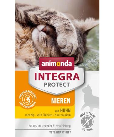 Animonda Integra Protect Kidney Cat Food - Wet Diet for Chronic Renal Insufficiency 6 x 100g with Chicken - International Shipping Available - Buy Online on GoSupps.com