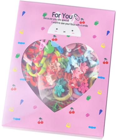 780-Piece Girls Hair Accessories Gift Set - Bow Clips, Flower Clips, Elastic Ties for Kids and Babies - Buy Online on GoSupps.com