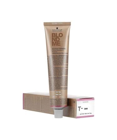 Schwarzkopf Professional BlondMe Toner Sand - 60 ml Pack | Best for Perfect Blonde Hair - Buy Online on GoSupps.com
