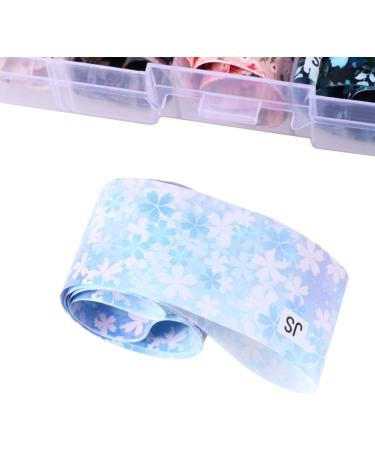Flower Nail Foil 10 Sheet Vintage Floral Nail Transfers Decal Colorful Manicure Sticker for Wedding Party Holiday (Style F) - Buy Online on GoSupps.com