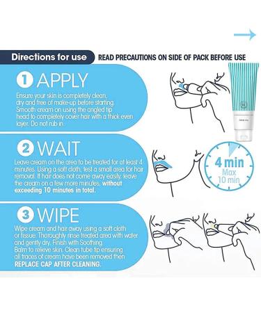 HYOIIO Peach Fuzz Hair Removal Cream 100g - Gentle Facial Hair Remover for Women - Buy Online on GoSupps.com