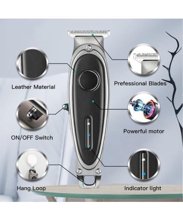 Hair Clippers for Men Cordless Professional Metal Hair Trimmer for Men Rechargeable Beard Stubble Hair Clipper Electric Body Trimmer Lithium Battery (Color : Orange) - Buy Online on GoSupps.com