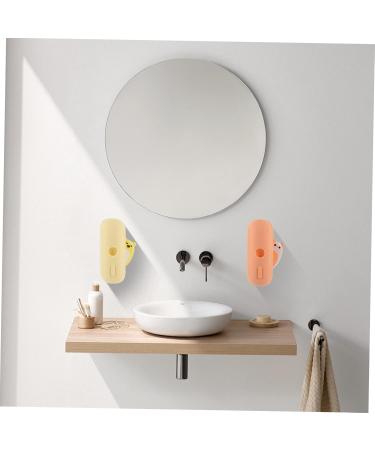 Buy Solustrie 2-Station Toothbrush Holder - Shower & Bathroom Organizer with Magnetic Frame for Electric & Manual Brushes - Buy Online on GoSupps.com