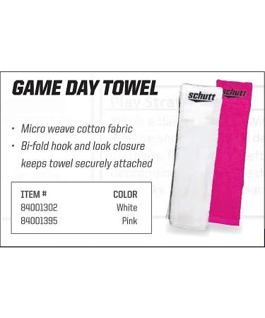 Schutt Sports Game Day Football Towel - White | Absorbent, Durable Towel for Football Players - Buy Online on GoSupps.com
