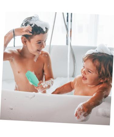 FOMIYES 2pcs Silicone Brush Massage Tool Set | Bath Scrubber for Body, Hair & Toddler | Shower Tool for Baby, Adult & Kids - Buy Online on GoSupps.com