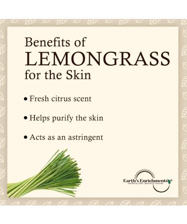 USDA Organic Vegan Sugar Scrub - Lemongrass Body Scrub with Shea Butter | Gentle Exfoliant for Dry Skin Feet & Elbows | 8oz Coconut & Avocado Oil - Buy Online on GoSupps.com