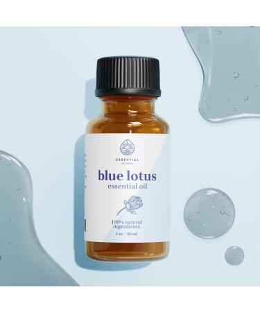 Blue Lotus Essential Oil - Premium Grade 1 oz | Aromatherapy Soaps Lotions & Candles | Vegan & Cruelty-Free | Ships Internationally - Buy Online on GoSupps.com