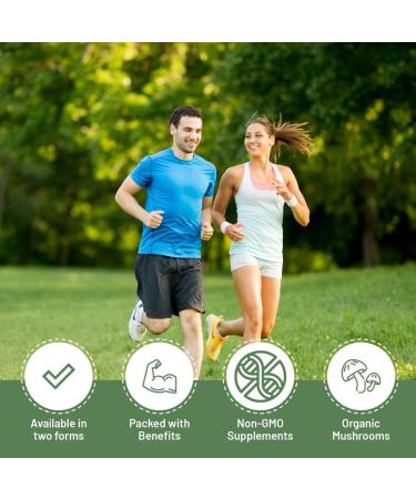 Aloha Medicinals Pure Cordyceps Organic Mushroom Supplement - 90 Capsules - Buy Online on GoSupps.com