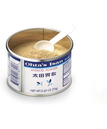 Ohta's Isan Antacid Powder 2.65oz (75g) x 6cans (6) - Buy Online on GoSupps.com