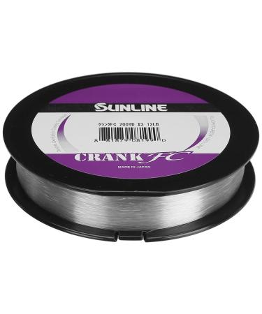 Sunline Crank FC Fluorocarbon Line 200 Yards 12 Pound