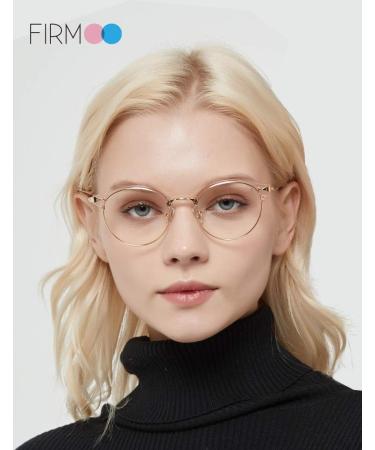 Firmoo Blue Light Reading Glasses for Men & Women - UV Protective Computer Glasses with Blue Light Filter (Pink) - Buy Online on GoSupps.com