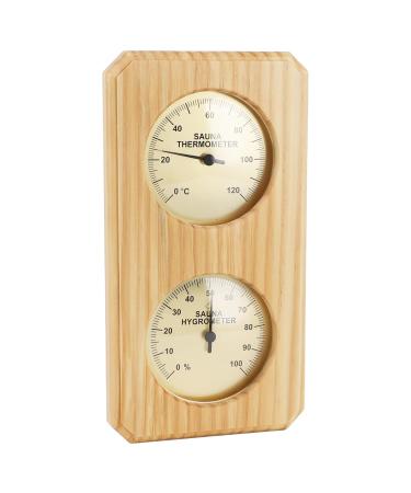 Buy 2-in-1 Sauna Thermometer & Hygrometer | Indoor Humidity & Temperature Measurement for Sauna Rooms - Buy Online on GoSupps.com