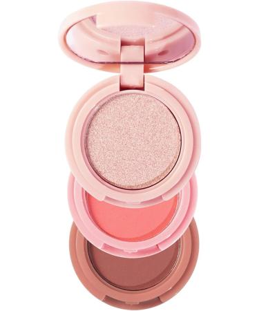  JPSDOWS makeup contour palette 3 in 1 lightening blush highlighter powder for men with luminous effect sweat resistant Jpsdows - Buy Online on GoSupps.com