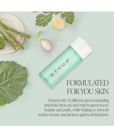 Byroe Bitter Green Essence Toner Mini | Hyaluronic Acid Facial Toner | Hydrating, Purifying, and Pore Minimizing | 20 ml (Pack of 1) - Buy Online on GoSupps.com