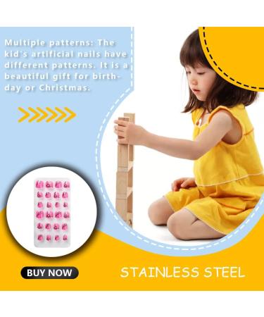 dijiusidy 1 Set Christmas Nail Wraps Cartoons Style Decor Adorable False Fingernails Children Removable Art Decals DIY Manicure PNT-16-10 - Buy Online on GoSupps.com