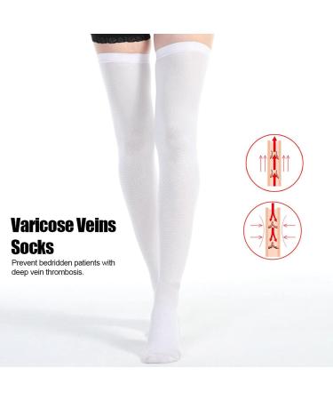 UpqrSG Compression Stockings for Varicose Veins - Soft Comfortable Socks for Men & Women | Allergy-Resistant Polyurethane Fiber - Buy Online on GoSupps.com