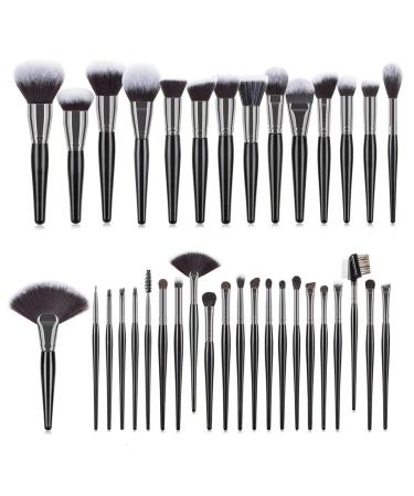 36-Piece Makeup Brush Set - Eye Shadow Foundation & Powder Brushes for Flawless Application | International Shipping Available - Buy Online on GoSupps.com