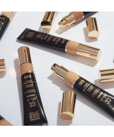  Dripping Gold CC Me In Tan CC Cream Face Coating Moisturizing Adjustable Opacity SPF 30 Sun Protection Skin Enhancement Mattifying Skin Care Formula Vegan - Buy Online on GoSupps.com