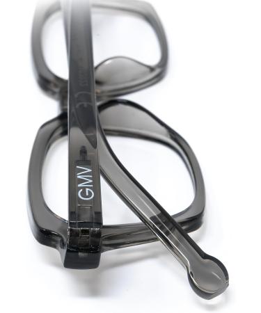 Gian Marco Venturi Unisex Sondrio Reading Glasses - Grey M | International Shipping Available - Buy Online on GoSupps.com