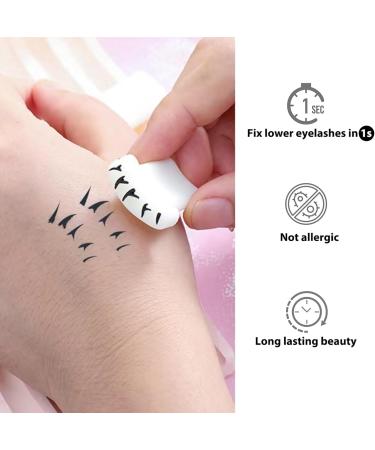 Eyelash Curlers Eyelash Stamp For Beginner 1 Pair Diy Natural Long Lasting Lower Lash Stamp For Makeup Eyelash Stamps Tool For Woman Girls White - Buy Online on GoSupps.com