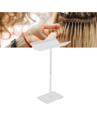 Socobeta Acrylic Hair Extension Stand Double Sided Design Washable Hair Extension Rack Transparent Sectioning Display Hair Extension Holder for Salon Home - Buy Online on GoSupps.com