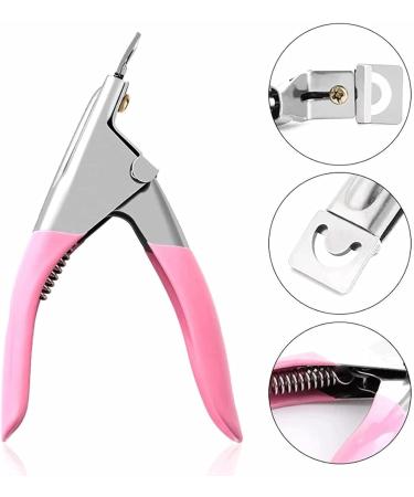 UNbit Nail Clipper Professional Nail Art Clipper Special Type U Word False Tips Edge Cutters Manicure Colorful Stainless Steel Nail Art Tools - Buy Online on GoSupps.com