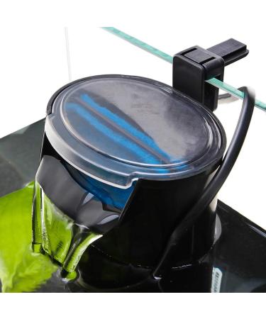 Senzeal Turtle Low Water Level Aquarium Filter Pump 5W 400L/H - Ideal for Reptiles & Amphibians - Black - Buy Online on GoSupps.com