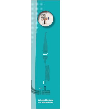 Silodent Oral Shower - Sustainable Tap-Activated Tooth Cleaner for Braces & Travel | Eco-Friendly Wireless Solution for a Healthier Smile - Buy Online on GoSupps.com