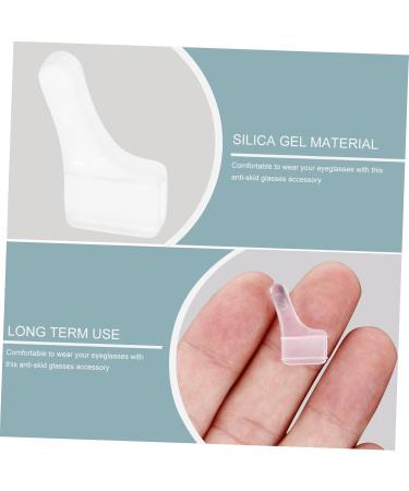 Housoutil 100 Pc Silicone Glasses Leg Covers - Anti-Slip Ear Holders & Protectors for Glasses - Durable Temple & Handle Grip Gel - Buy Online on GoSupps.com