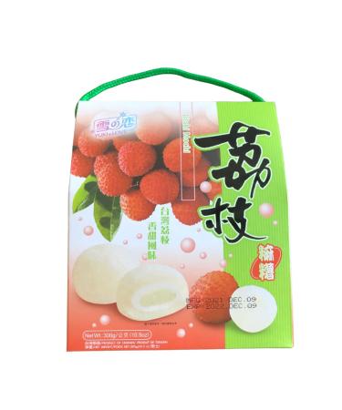 2 x 10.5 Yuki & Love Japanese Rice Cake Mochi Litchi Lychee