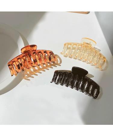 Vinbee 3 pieces hair clip hair clips clips for women girls girl hair clips for thick hair hair clips hair clips claw pins hairpins