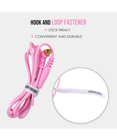Wormhole Heavy Duty RCA Tattoo Cord - Soft TPE Wire for Rotary Tattoo Machine in Pink - Buy Online on GoSupps.com