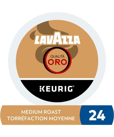 Lavazza Qualit Oro Medium Roast K-Cup Coffee Pods 24 Count For Keurig Coffee Makers Qualit Oro 24 count (Pack of 1) - Buy Online on GoSupps.com