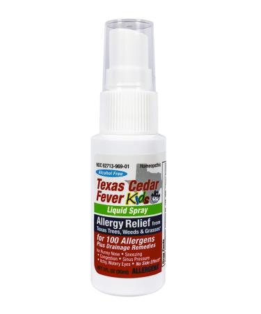 PROGENA- Allergena Cedar Fever Spray for Kids (1 FL Ounce)