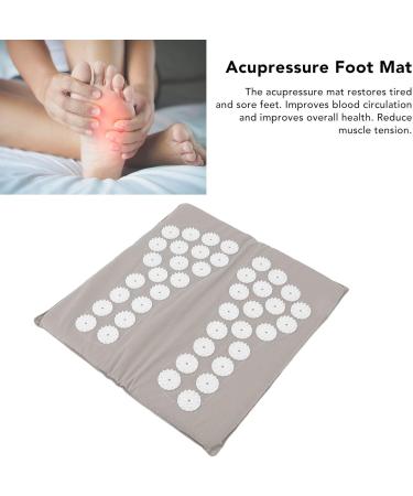 BRNNO Acupressure Foot Mat | Pressure Point Relief & Reflexology Massage for Pain Relief | Relaxation & Comfort - Buy Online on GoSupps.com