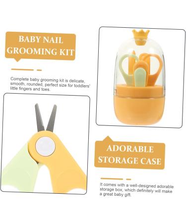 UPKOCH 4 Sets Nail Scissors Grooming Kit Nail Clippers Kit Grooming Scissors Nail for Manicure Kit Suit for Boys Items Abs Boy Tool - Buy Online on GoSupps.com