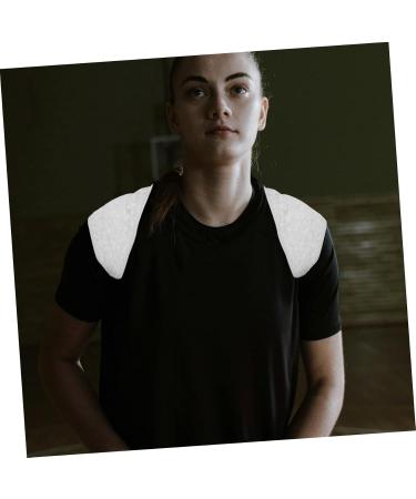 Mipcase Shoulder Protector Double Shoulder Brace Shoulder Support Brace Shoulder Wrap Protector Grey Spandex - Buy Online on GoSupps.com