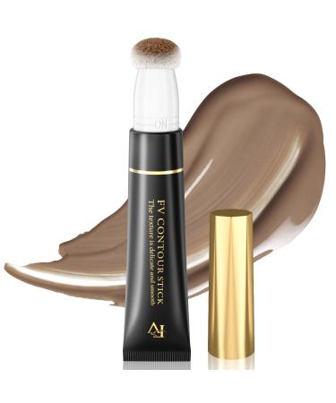 FV Cool Toned Contour Stick Long Lasting Liquid Contour Wand Lightweight Blendable & Natural Cream Contour for Face Vegan & Cruelty-free 04 Grey